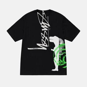 Stussy x David Carson Dino T Shirt in Black XL